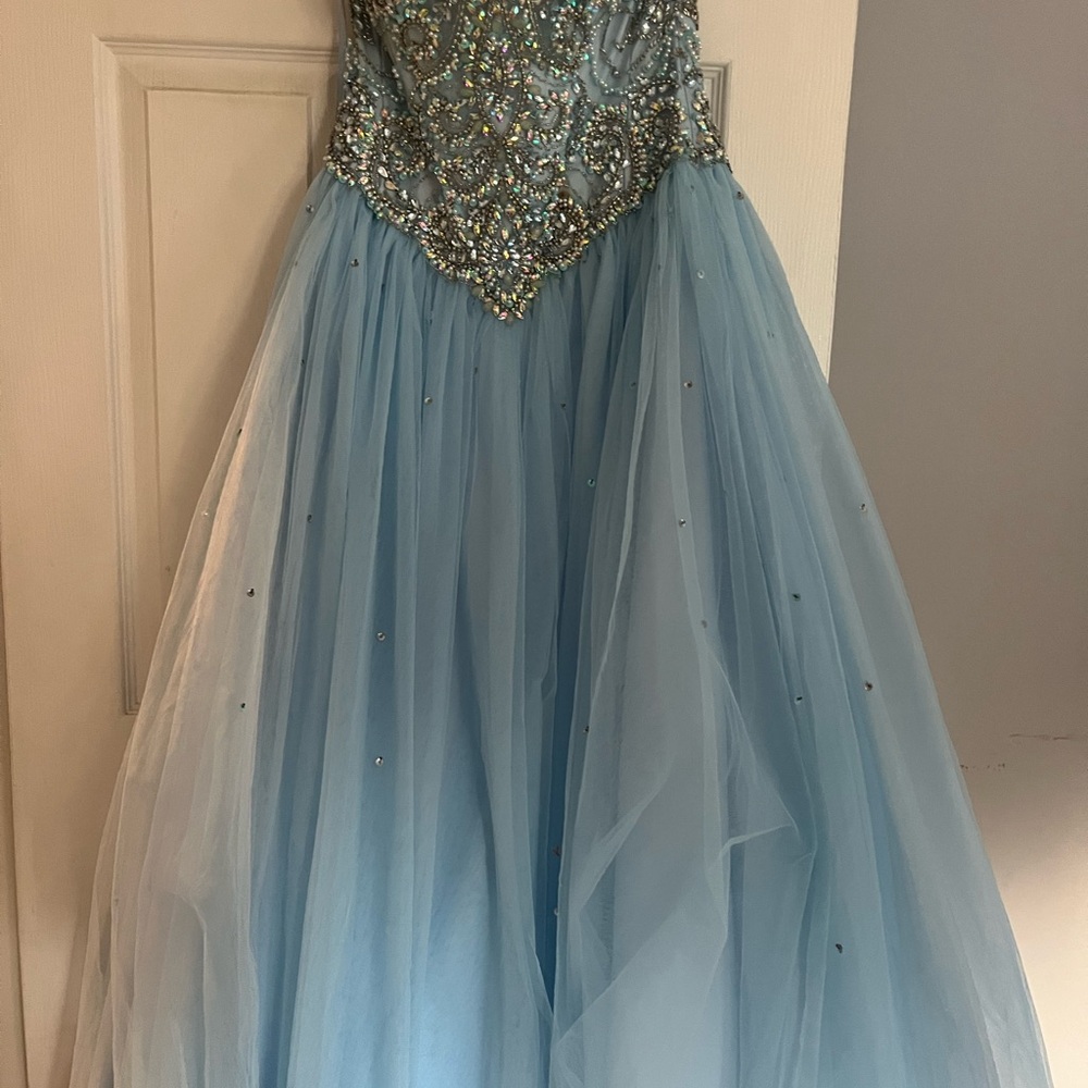 Elegant Blue Kids Dress
